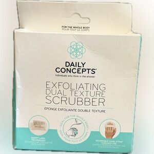🖤DAILY CONCEPTS🖤Exfoliating Dual Texture Scrubber/NIB